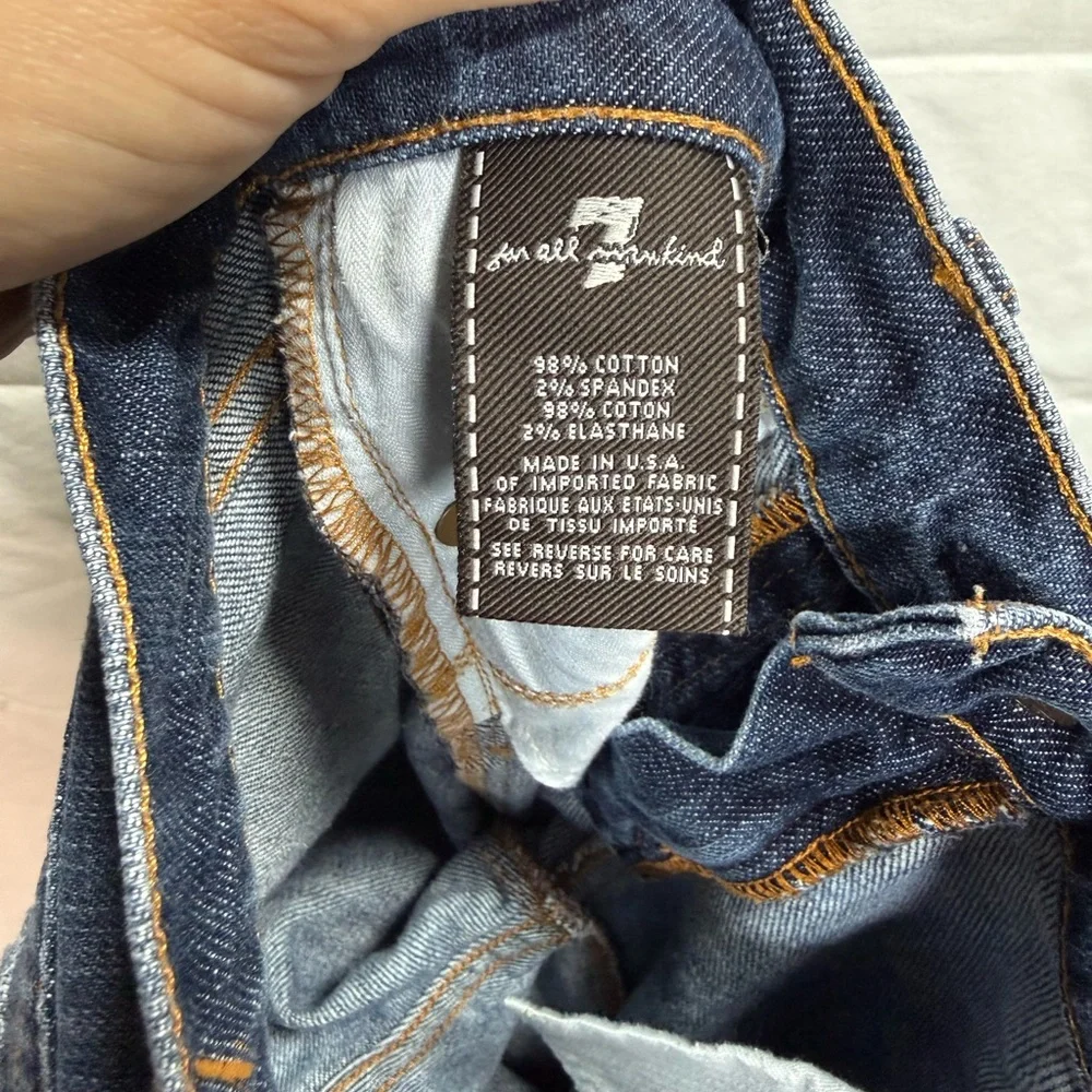 7 For All Mankind Bootcut Jeans 28x27 Medium‎ Wash USA